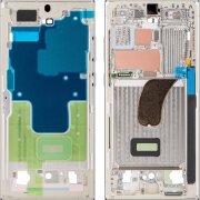 Carcasa Mijloc Samsung Galaxy S23 Ultra S918, Crem, Service Pack GH96-15833B 
