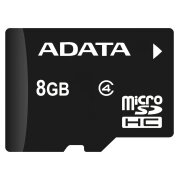 Card Memorie microSDHC Adata, 8Gb, Clasa 4 AUSDH8GCL4-R 