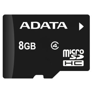 Card Memorie microSDHC Adata, 8Gb, Clasa 4 AUSDH8GCL4-R 