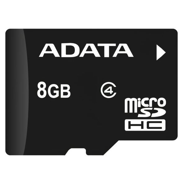 Card Memorie microSDHC Adata, 8Gb, Clasa 4 AUSDH8GCL4-R 