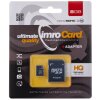 Card Memorie MicroSDHC Imro Cu Adaptor, 8Gb, Clasa 10 MicroSD10/8G