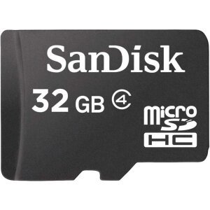 Card Memorie microSDHC SanDisk, 32Gb, Clasa 4 SDSDQM-032G-B35 