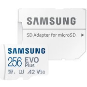 Card Memorie microSDXC Samsung Evo Plus, 256Gb, Clasa 10 / UHS-1 U3, Cu Adaptor MB-MC256SA/EU 