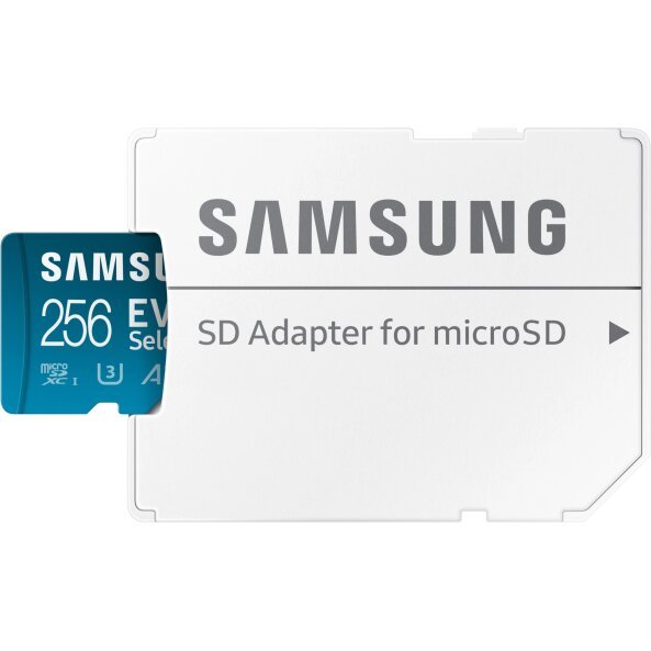 Card Memorie microSDXC Samsung Evo Select Plus, 256Gb, Clasa 10 / UHS-1 U3, Cu Adaptor MB-ME256KA/AM 