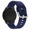 Curea OEM Silicone TYS pentru Samsung Galaxy Watch / Huawei Watch / Honor Watch Series, 22mm, Bleumarin 