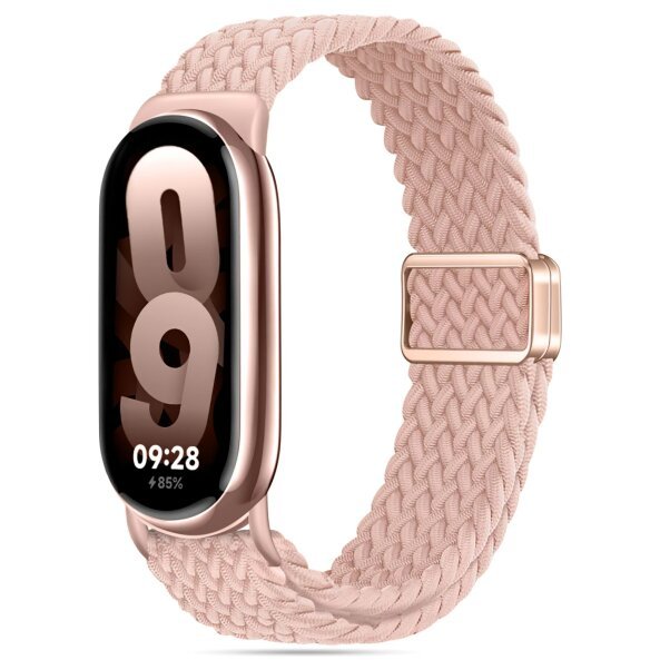 Curea Tech-Protect NylonMag pentru Xiaomi Smart Band 8 / 9, Roz 