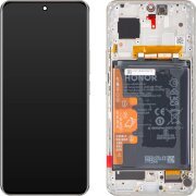 Display cu Touchscreen Honor 90, cu Rama si Acumulator, Argintiu (Diamond Silver), Service Pack 0235AGDR 