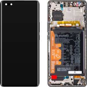 Display cu Touchscreen Huawei nova 10 Pro, cu Rama si Acumulator, Negru, Service Pack 02354YMS 