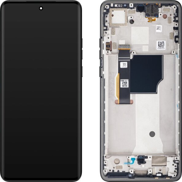 Display cu Touchscreen Motorola Edge 40 Neo, cu Rama, Negru, Service Pack 5D68C23158