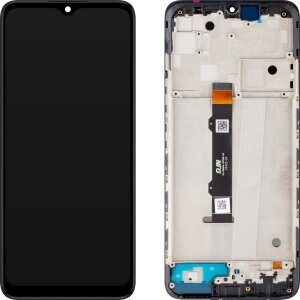 Display cu Touchscreen Motorola Moto G50, cu Rama, Negru, Service Pack 5D68C18403