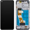 Display cu Touchscreen Samsung Galaxy M11 M115, cu Rama, Negru, Swap GH81-18736A 