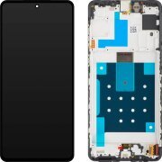 Display cu Touchscreen Samsung Galaxy M55, cu Rama, Albastru (Dark Blue), Service Pack GH81-25791A 