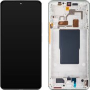 Display cu Touchscreen Xiaomi 12T Pro, cu Rama, Argintiu, Service Pack 560004L12U00 