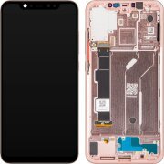 Display cu Touchscreen Xiaomi Mi 8, cu Rama, Auriu, Service Pack 560510001033 
