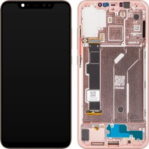 Display cu Touchscreen Xiaomi Mi 8, cu Rama, Auriu, Service Pack 560510001033 