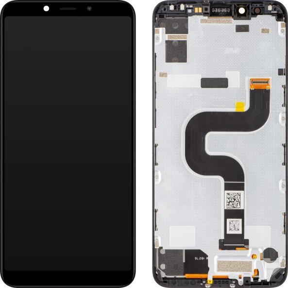 Display cu Touchscreen Xiaomi Mi A2 (Mi 6X), cu Rama, Negru, Service Pack 5606100530B6 