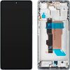 Display cu Touchscreen Xiaomi Poco F5, cu Rama, Alb, Service Pack 560002M16T00 