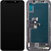 Display cu Touchscreen ZY pentru Apple iPhone X, cu Rama, Versiune LCD In-Cell IC Movable, Negru