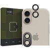 Folie de protectie Camera spate HOFI CamRing PRO+ pentru Apple iPhone 16 Plus / 16, Sticla Securizata, Neagra 