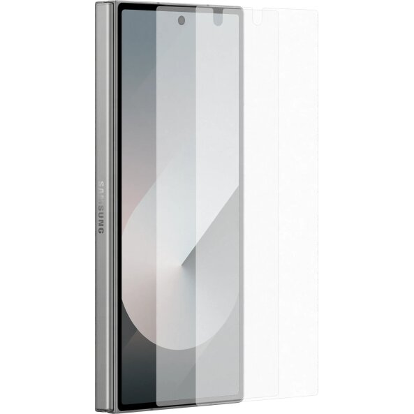 Folie de protectie Ecran Anti-reflecting pentru Samsung Galaxy Z Fold6, Plastic, Set 2 bucati, Ecran Exterior EF-UF956CTEGWW 