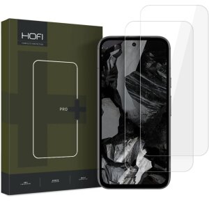 Folie de protectie Ecran HOFI Glass PRO+ pentru Google Pixel 9 Pro XL, Sticla Securizata, Full Glue, Set 2 bucati, 2.5D 
