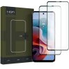 Folie de protectie Ecran HOFI Glass PRO+ pentru Motorola Moto G34, Sticla Securizata, Full Glue, Set 2 bucati, 2.5D, Neagra 