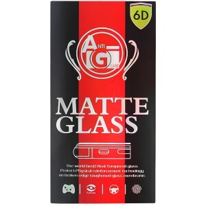 Folie de protectie Ecran OEM Matte pentru Xiaomi Redmi Note 12S, Sticla Securizata, Full Glue, 6D, Neagra 