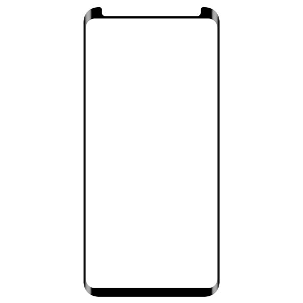 Folie de protectie Ecran OEM pentru Samsung Galaxy S9+ G965, Sticla Securizata, Full Glue, 5D, Neagra 