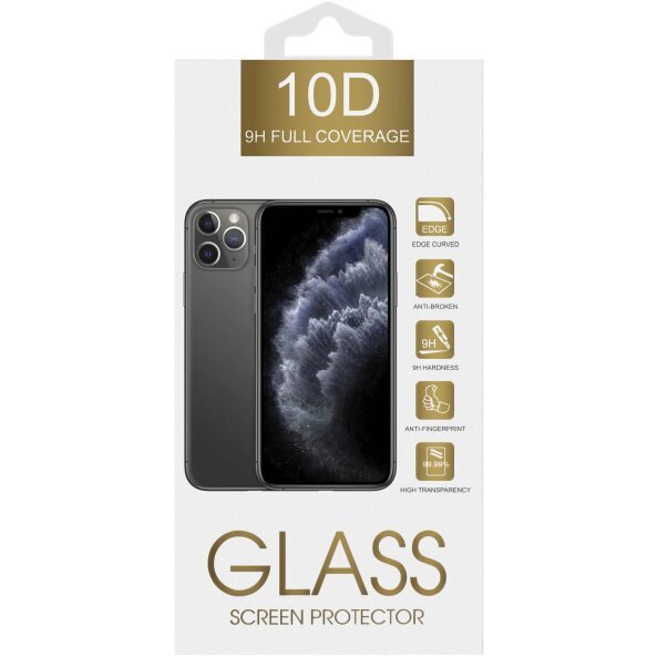 Folie de protectie Ecran OEM pentru Xiaomi Redmi Note 13 Pro 4G, Sticla Securizata, Full Glue, 10D, Neagra 
