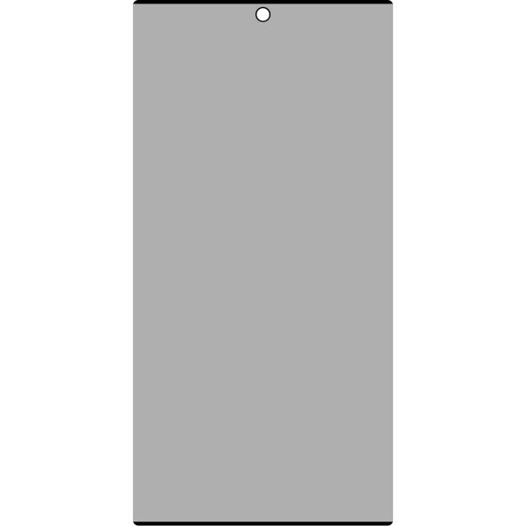 Folie de protectie Ecran Privacy DUX DUCIS pentru Samsung Galaxy S22 Ultra 5G S908, Sticla Securizata, Edge Glue 