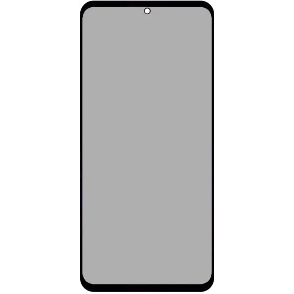 Folie de protectie Ecran Privacy OEM OG Premium pentru Samsung Galaxy A52s 5G A528 / A52 5G A526 / A52 A525, Sticla Securizata, Full Glue