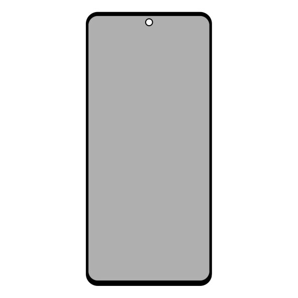 Folie de protectie Ecran Privacy OEM OG Premium pentru Samsung Galaxy A53 5G A536, Sticla Securizata, Full Glue 