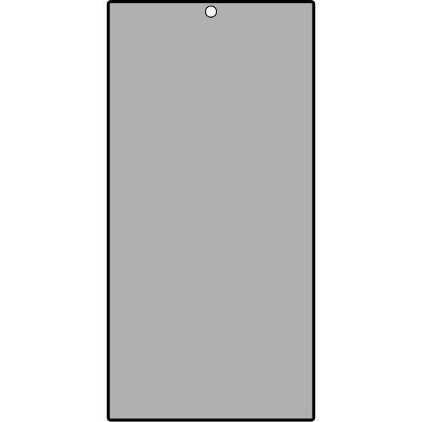 Folie de protectie Ecran Privacy OEM pentru Samsung Galaxy S24 Ultra S928, Sticla Securizata, Full Glue 