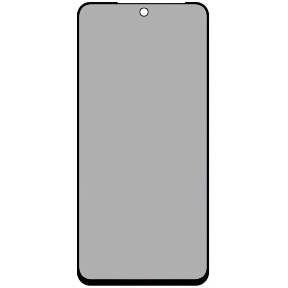 Folie de protectie Ecran Privacy OEM pentru Xiaomi Redmi 13, Sticla Securizata, Full Glue 