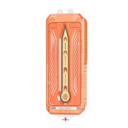 Folie de protectie Ecran Privacy Wekome WTP-080 pentru Apple iPhone 15 Pro Max, Sticla Securizata, Full Glue