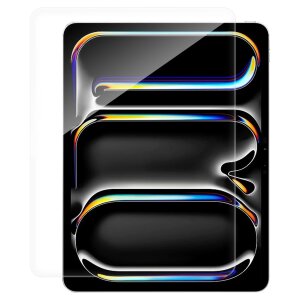 Folie de protectie Ecran WZK pentru Apple iPad Pro 11 (2024), Sticla Securizata, Full Glue 