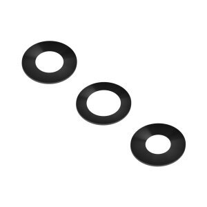 Geam Camera Spate Samsung Galaxy A54 A546, Wide + UltraWide + Macro, Negru 