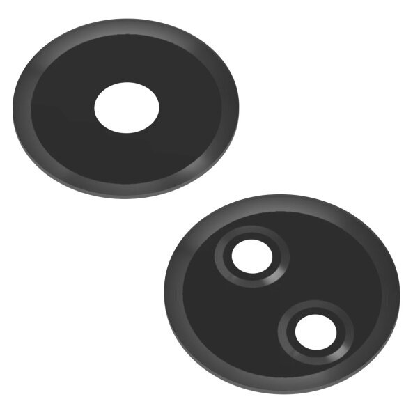 Geam Camera Spate Xiaomi Redmi 13C, Wide + Macro, Negru