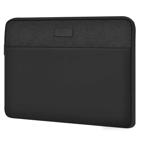 Geanta WiWu Minimalist Sleeve pentru Laptop 14inch, Neagra 
