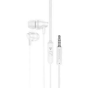 Handsfree 3.5mm Borofone BM61 Wanderer, Alb 