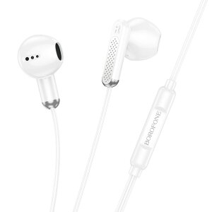 Handsfree 3.5mm Borofone BM89 Surpass, Alb 
