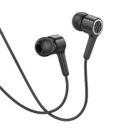 Handsfree 3.5mm HOCO M104, Negru 