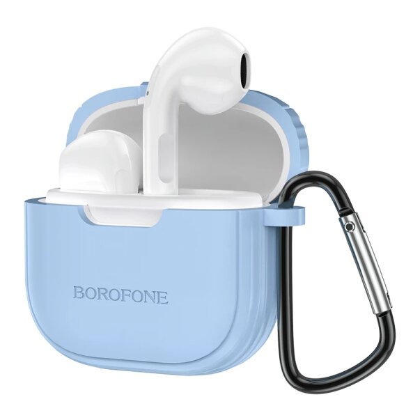 Handsfree Bluetooth Borofone BW29, TWS, Albastru 