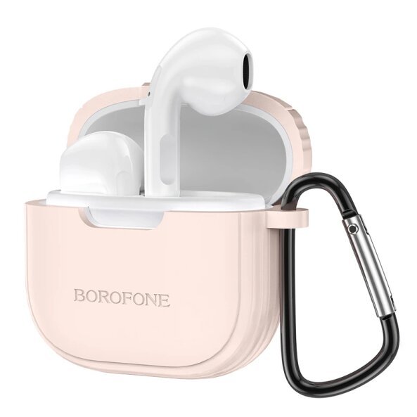 Handsfree Bluetooth Borofone BW29, TWS, Roz 