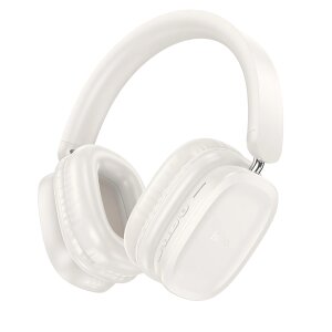 Handsfree Bluetooth HOCO W51 Delightful, A2DP, Alb 