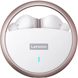 Handsfree Bluetooth Lenovo LP60, TWS, Alb 