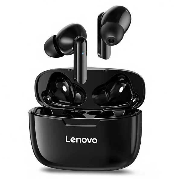 Handsfree Bluetooth Lenovo XT90, TWS, Negru