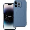 Husa MagSafe pentru Apple iPhone 14 Pro Max, OEM, Silicone Mag, Albastra 
