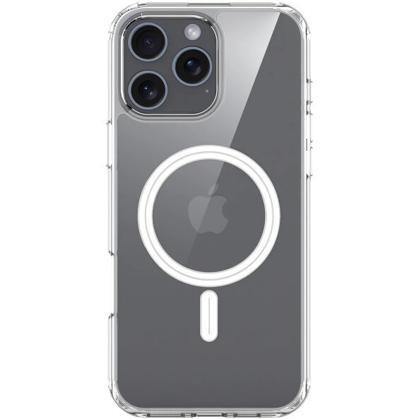Husa MagSafe pentru Apple iPhone 16, DUX DUCIS, Clin, Transparenta 
