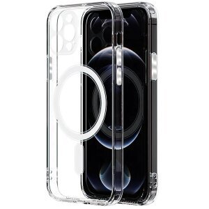 Husa MagSafe pentru Samsung Galaxy S23 Ultra S918, OEM, Transparenta 